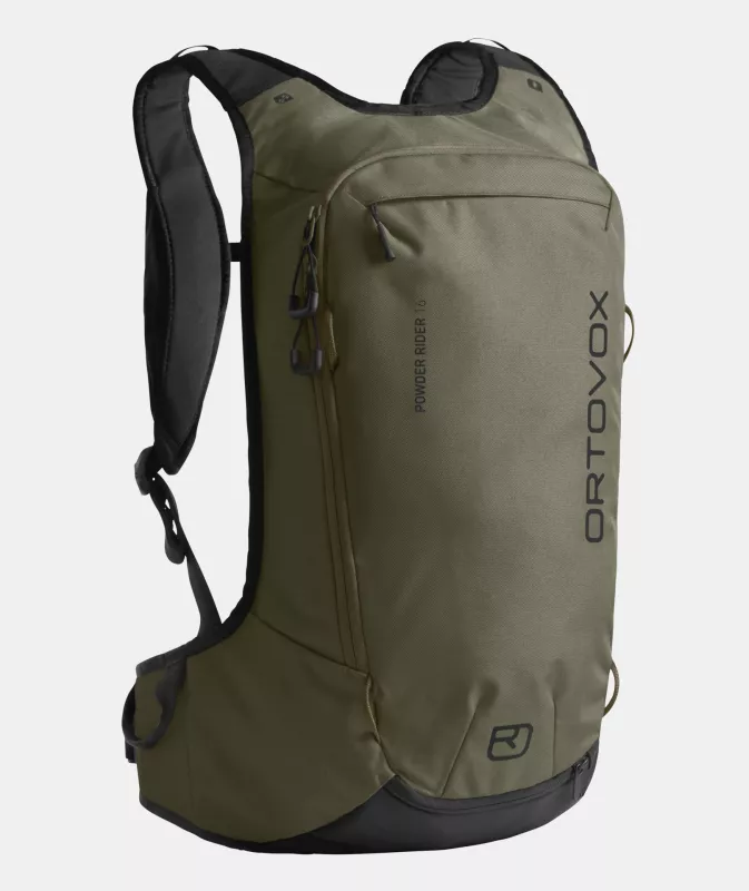 ORTOVOX POWDER RIDER 16 dark wild herbs skialpový batoh