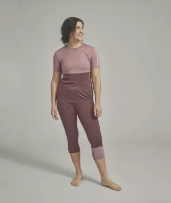 ORTOVOX W 185 ROCK'N'WOOL SHORT PANTS chestnut dámské spodky