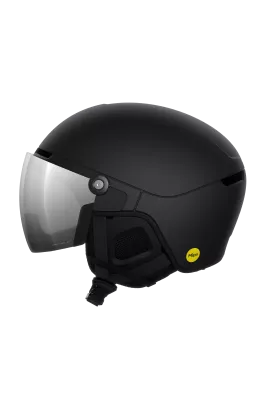 POC OBEX VISOR uranium black matt/uni/sunny/silver lyžařská štítová helma  | XS-S (51-54 cm), M-L (55-58 cm)