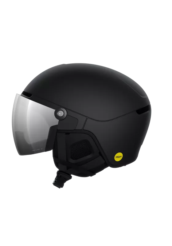 POC OBEX VISOR uranium black matt/uni/sunny/silver lyžařská štítová helma
