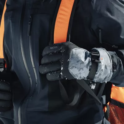 RACER 1927 BASALT5 black/white lyžařské rukavice RACER 1927 BASALT5 black/white lyžařské rukavice