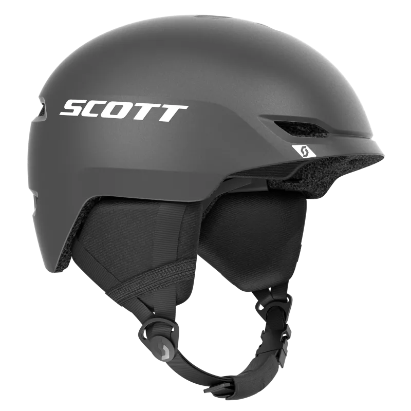 SCOTT KEEPER 2 stealth black dětská lyžařská helma