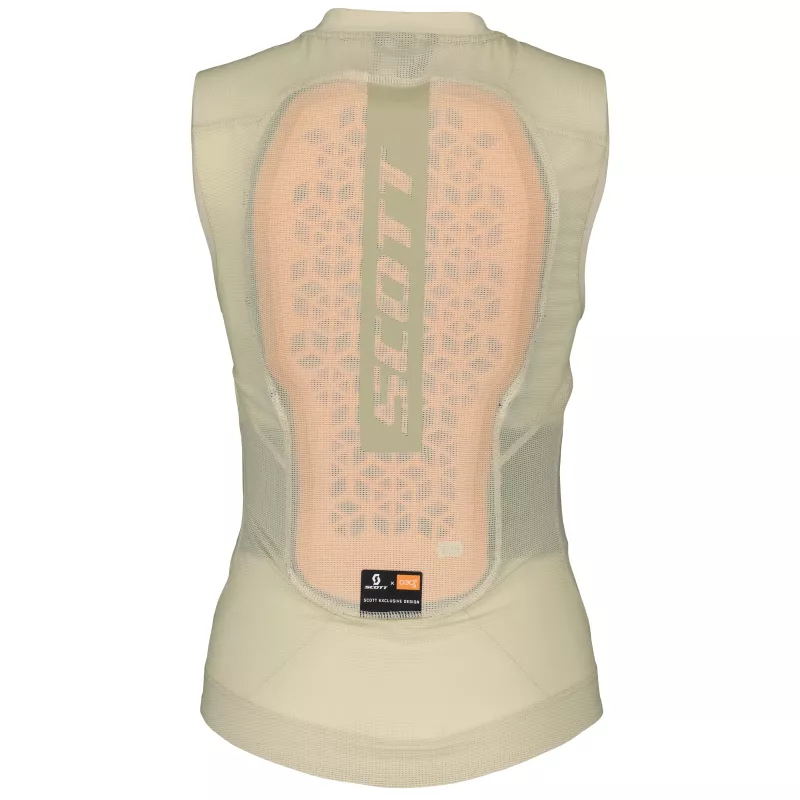 SCOTT LIGHT VEST PROTECTOR W's AIRFLEX light beige dámský chránič páteře