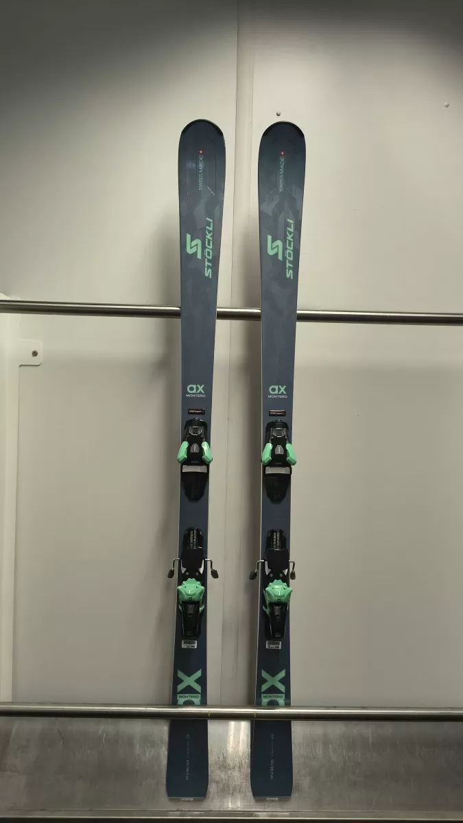 STÖCKLI MONTERO AX testovací lyže set + vázání N Strive 13 green 24/25 Stöckli