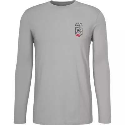 VAN DEER CREW grey tričko  | S, M