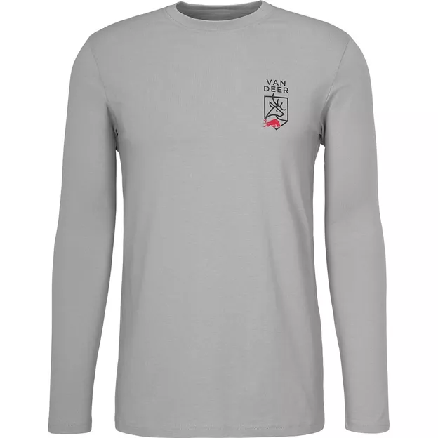 VAN DEER CREW grey tričko Van Deer RedBull sports