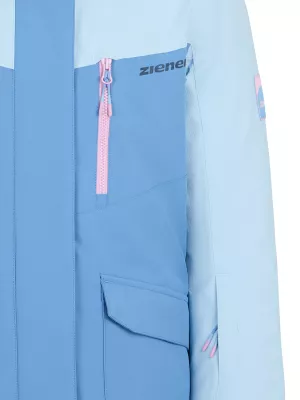 ZIENER AKONIA shadow blue dětská lyžařská bunda