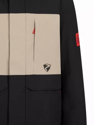 ZIENER ALIM sandstone ripstop dětská lyžařská bunda