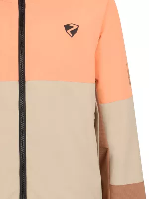 ZIENER ARTIKO soft taupe tex dětská lyžařská bunda