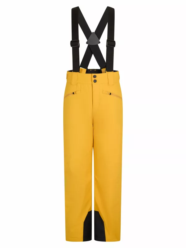 ZIENER AXI golden mango tex dětské lyžařské kalhoty