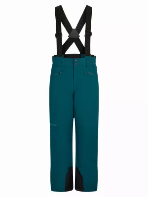 ZIENER AXI turquoise ocean dětské lyžařské kalhoty | 128, 140, 152