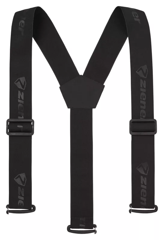 ZIENER BRACES TEAMWEAR kšandy black - M