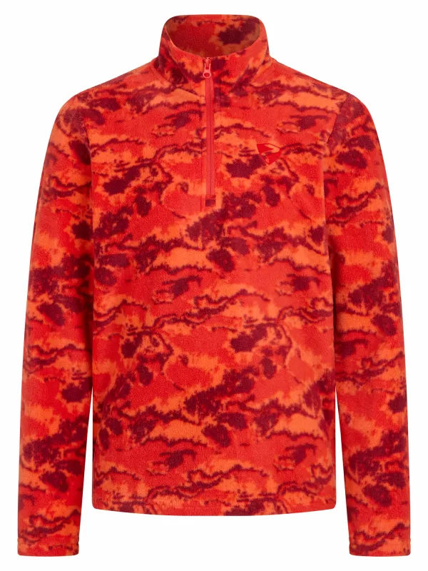 ZIENER JONKI faded red dětská mikina