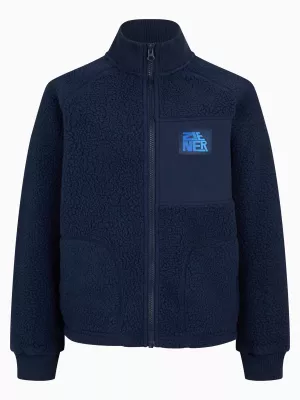 ZIENER JUDITO dark navy dětská mikina  | 116, 128, 140, 152