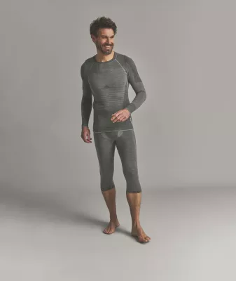 ORTOVOX 230 COMPETITION LONG SLEEVE M dark sage pánské tričko