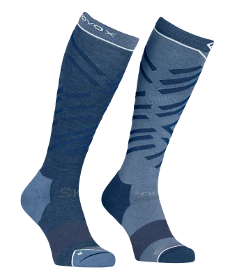 ORTOVOX SKI TOUR LONG SOCKS M blue nunatak pánské ponožky  | 39-41, 42-44, 45-47