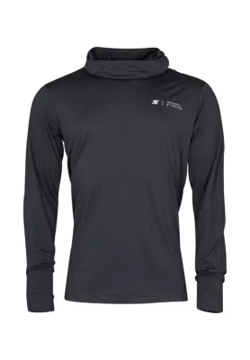 STÖCKLI M FUNCTIONAL SHIRT MONTERO black melange pánské funkční tričko Stöckli