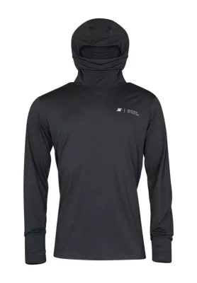 STÖCKLI M FUNCTIONAL SHIRT MONTERO black melange pánské funkční tričko  | M/50, L/52, XL/54