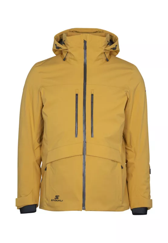 STÖCKLI M SKI JACKET SPORT curry pánská lyžařská bunda Stöckli