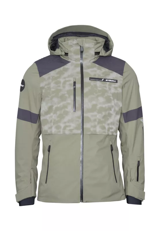 STÖCKLI M SKI JACKET WRT moss-antra pánská lyžařská bunda Stöckli