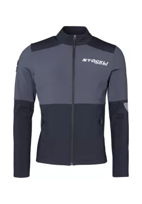 STÖCKLI M TECHNOSTRETCH WRT black-antra pánská mikina  | M/50, L/52, XL/54
