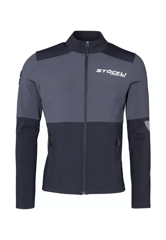 STÖCKLI M TECHNOSTRETCH WRT black-antra pánská mikina Stöckli