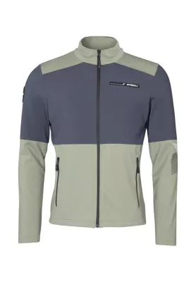 STÖCKLI M TECHNOSTRETCH WRT moss-antra pánská mikina  | L/52, XL/54, XXL/56