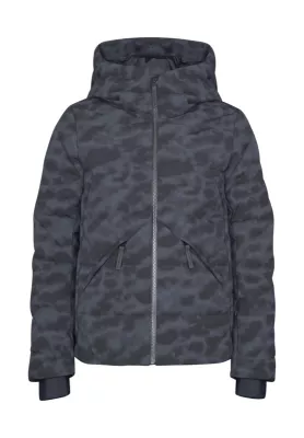 STÖCKLI W SKI JACKET FUTURA black printed dámská lyžařská bunda  | 38, 40