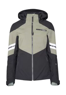 STÖCKLI W SKI JACKET PERFORMANCE blk-moss ref.pr dámská lyžařská bunda  | 38, 40