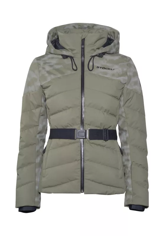 STÖCKLI W SKI JACKET STYLE moss ref.pr. dámská lyžařská bunda Stöckli
