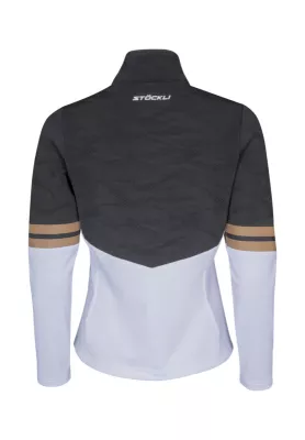 STÖCKLI W TECHNOSTRETCH white-black dámská mikina Stöckli