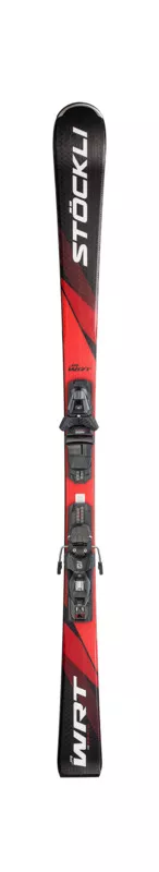STÖCKLI WRT JR Line Trak + vázání SALOMON-M10 L80 black dětské sjezdové lyže Stöckli