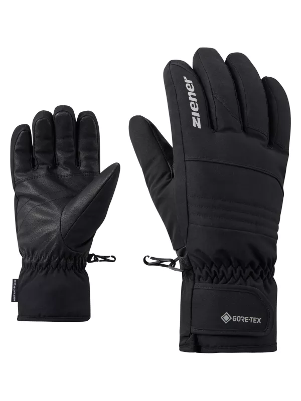 ZIENER GONNIUS-Z GTX black pánské lyžařské rukavice