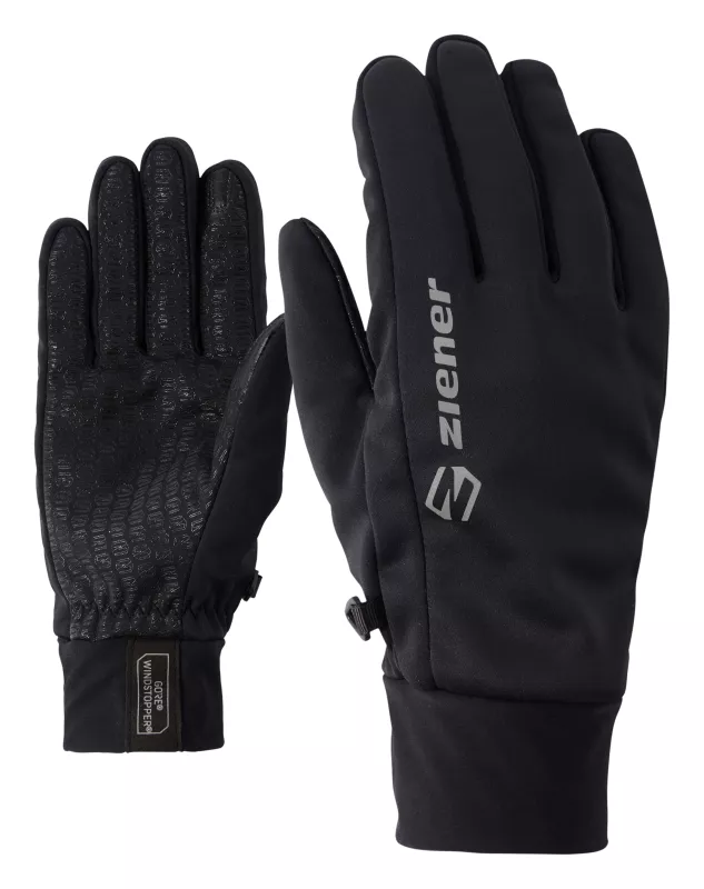 ZIENER IRIOS-Z WS TOUCH black pánské rukavice