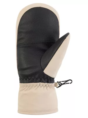ZIENER LEVIN-Z GTX MITTEN JUNIOR soft taupe dětské lyžařské rukavice