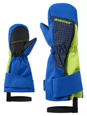 ZIENER LIEKEO-Z AS® PR MITTEN MINIS cobalt blue tex dětské lyžařské rukavice  | 2, 2,5, 3
