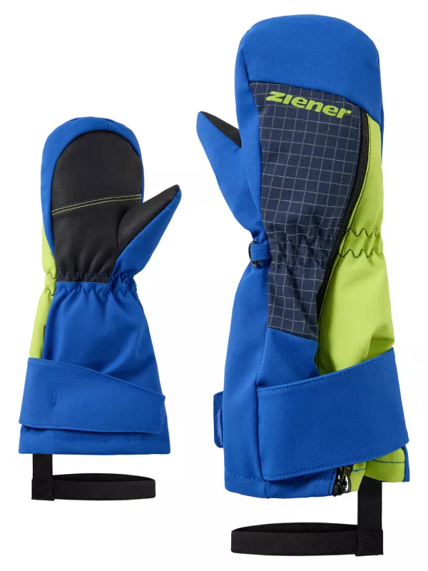 ZIENER LIEKEO-Z AS® PR MITTEN MINIS cobalt blue tex dětské lyžařské rukavice