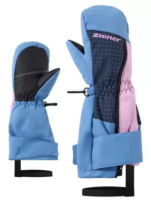 ZIENER LIEKEO-Z AS® PR MITTEN MINIS shadow blue dětské lyžařské rukavice  | 2, 2,5, 3