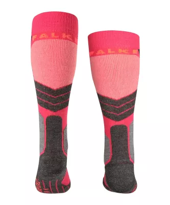 FALKE SK2 INTERMEDIATE KIDS rose dětské lyžařské ponožky FALKE SK2 INTERMEDIATE KIDS rose dětské lyžařské ponožky
