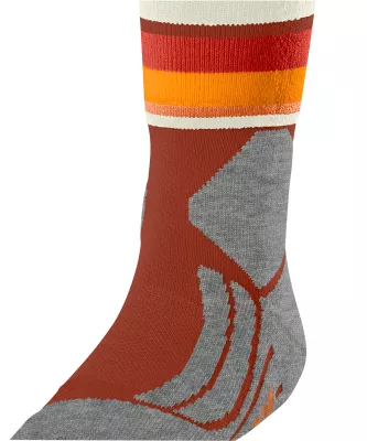 FALKE SK2 KIDS carrot orange dětské lyžařské ponožky