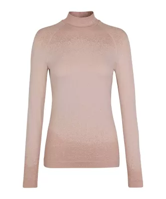  FALKE W LS MAXIMUM WARM off-white dámské tričko  | M, L, XL