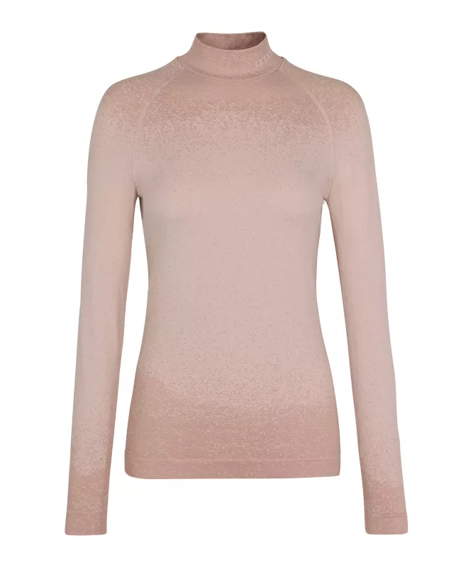 FALKE W LS MAXIMUM WARM off-white dámské tričko
