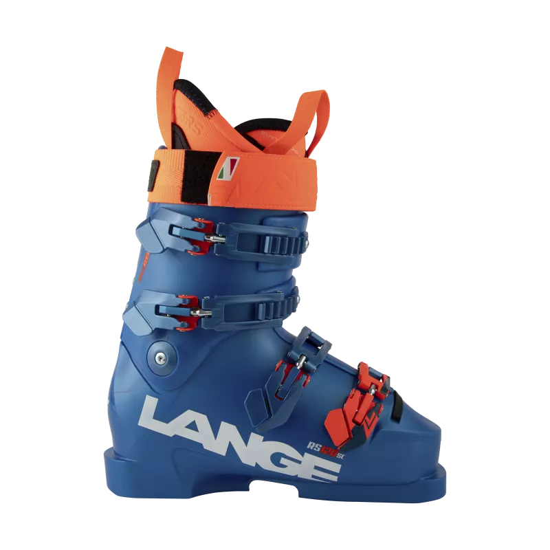 LANGE RS 120 SC vibrant blue juniorské sjezdové boty