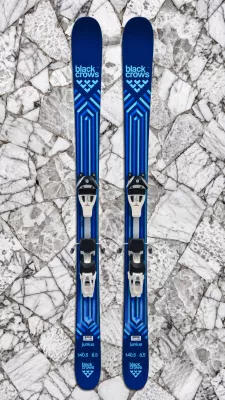 BLACK CROWS JUNIUS testovací juniorské skialpové lyže + vázání Fritschi Scout + pásy MONTANA Montamix 21/22 | 130 cm, 130 cm, 140 cm