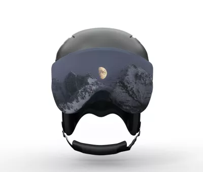GOGGLESOC BESSLER Rissing Moon obal na štít lyžařské helmy