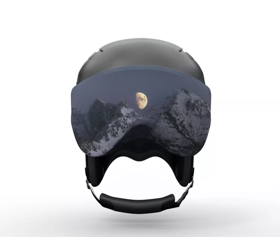 GOGGLESOC BESSLER Rissing Moon obal na štít lyžařské helmy