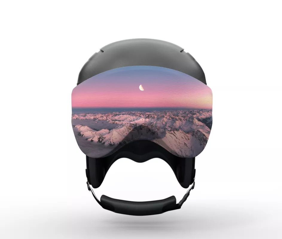 GOGGLESOC BESSLER Rose Peaks obal na štít lyžařské helmy