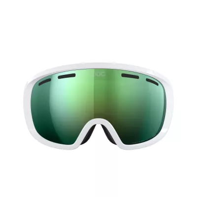 POC FOVEA hydrogen white/partly sunny green sjezdové brýle