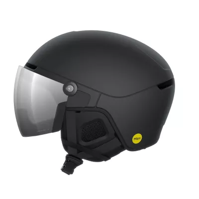 POC OBEX VISOR uranium black/cl.uni/sunny/silver lyžařská štítová helma  | M-L (55-58 cm), XL-XXL (59-62 cm)