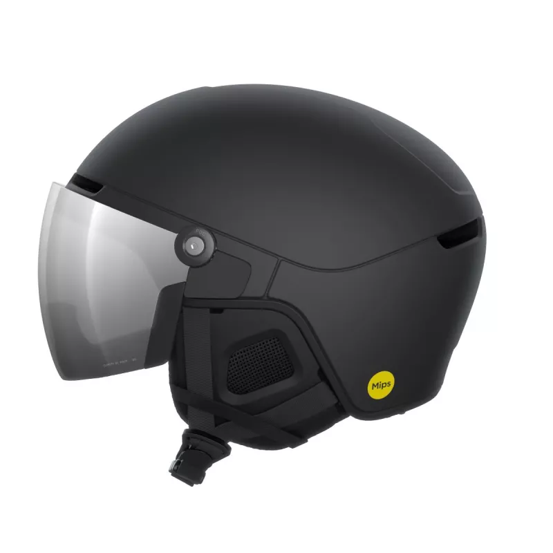 POC OBEX VISOR uranium black/cl.uni/sunny/silver lyžařská štítová helma
